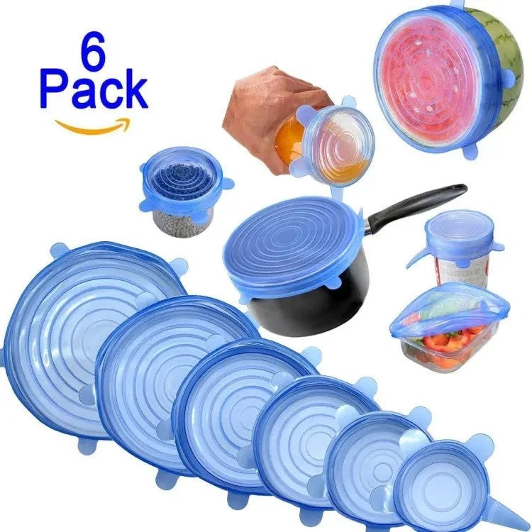 3-piece Silicone Food Cover