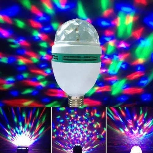 Disco Light / RGB LED / 360degree rotation / Dj bulb / Party light DJ Light