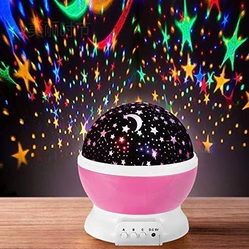 Star Master light Rotating Sky Colourful Light Starry sky night light projector Star and moonlight Table Lamp Night Light Star Master Decoration Light Festival Light - Table Lamp - Table Lamp