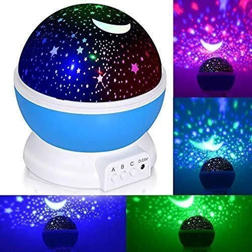 Star Master light Rotating Sky Colourful Light Starry sky night light projector Star and moonlight Table Lamp Night Light Star Master Decoration Light Festival Light - Table Lamp - Table Lamp
