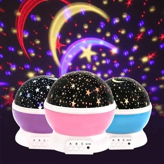 Star Master light Rotating Sky Colourful Light Starry sky night light projector Star and moonlight Table Lamp Night Light Star Master Decoration Light Festival Light - Table Lamp - Table Lamp