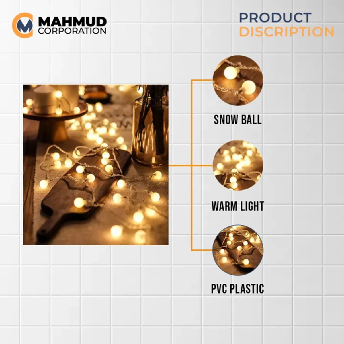 Warm White snow Ball Fairy Lights, Waterproof Decorative Fairy Lights 28 pieces set-MHN - fairy lights for room decoration