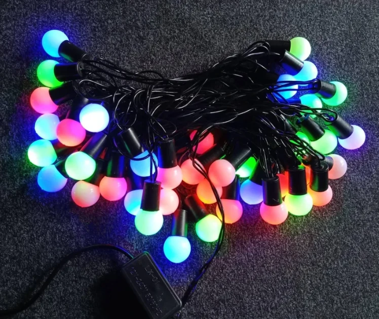 Decorative LED Fairy Light Ball Shaped - Multi-color - medium - bulbs - Light