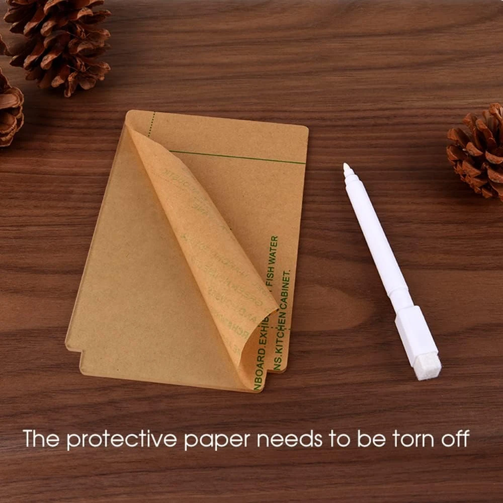 (BC)Creative Note Board Led Night Light Rewritable Message Board with Pen,USB Night Lamp Decoration (Transverse)