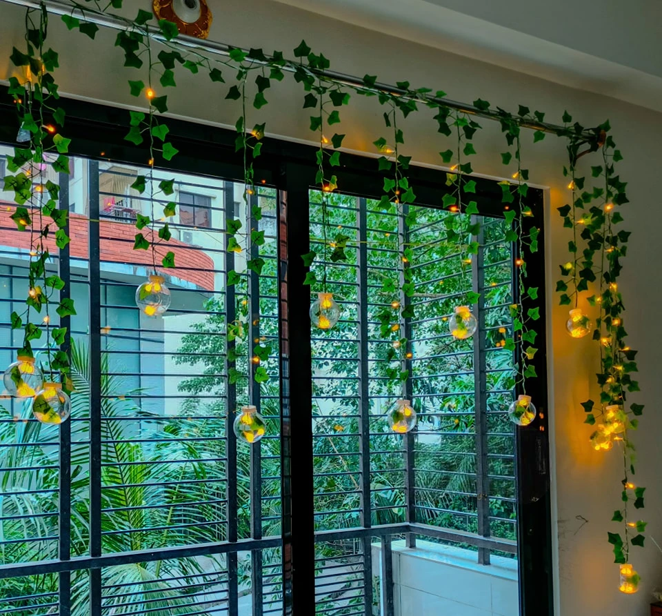 Wish Ball Leaf Curtain Light☘️