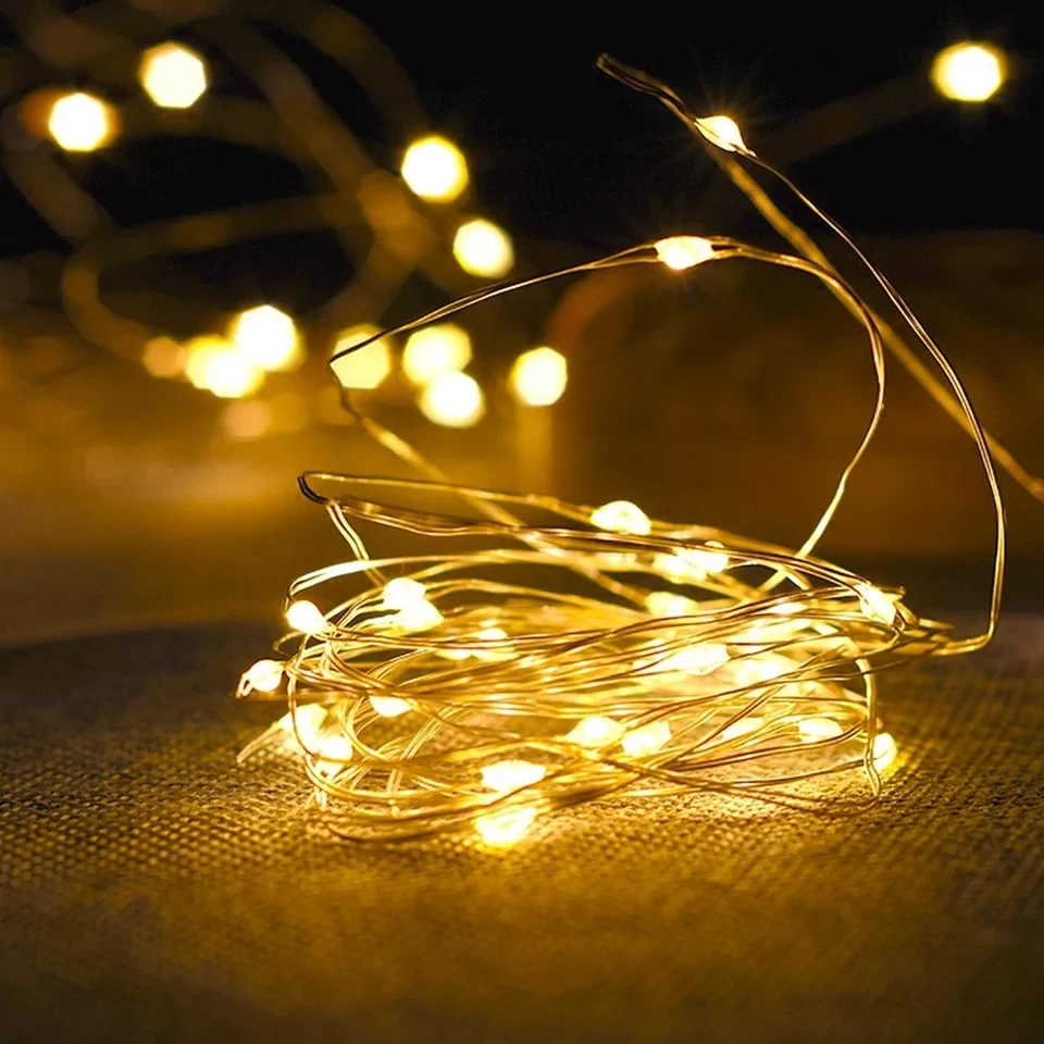 Decorative party String fairy lights for decoration 50 pcs bulb