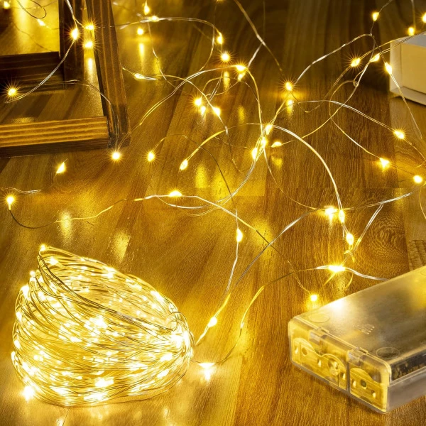 Decorative party String fairy lights for decoration 50 pcs bulb